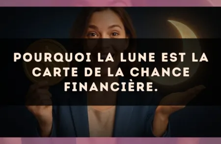 Pourquoi La Lune est la carte de la chance financière.