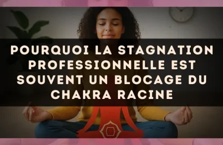 Pourquoi la stagnation professionnelle est souvent un blocage du chakra racine