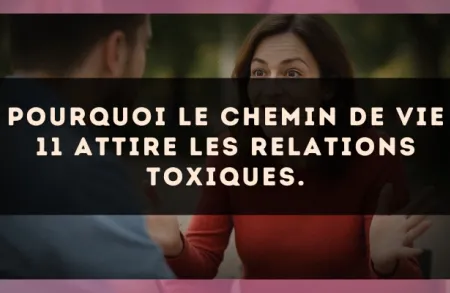 Pourquoi le Chemin de Vie 11 attire les relations toxiques.