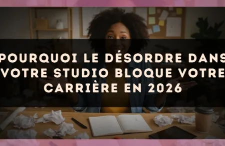 Pourquoi le désordre dans votre studio bloque votre carrière en 2026