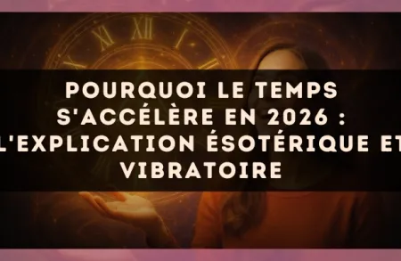 Pourquoi le temps s'accélère en 2026 : l'explication ésotérique et vibratoire