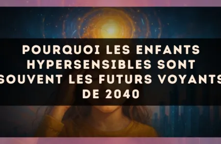 Pourquoi les enfants hypersensibles sont souvent les futurs voyants de 2040