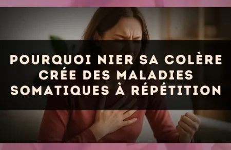 Pourquoi nier sa colère crée des maladies somatiques à répétition
