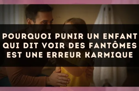 Pourquoi punir un enfant qui dit voir des fantômes est une erreur karmique