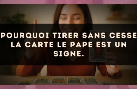 Pourquoi tirer sans cesse la carte Le Pape est un signe.