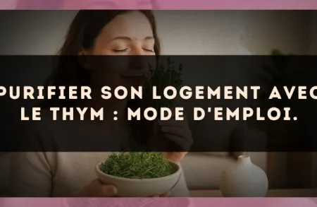 Purifier son logement avec le Thym : mode d'emploi.