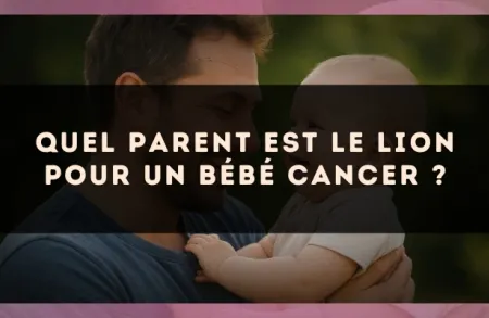 Quel parent est le Lion pour un bébé Cancer ?