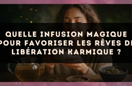 Quelle infusion magique pour favoriser les rêves de libération karmique ?