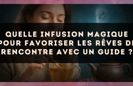 Quelle infusion magique pour favoriser les rêves de rencontre avec un guide ?