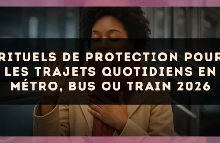 Rituels de protection pour les trajets quotidiens en métro, bus ou train 2026