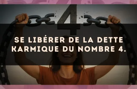 Se libérer de la dette karmique du nombre 4.