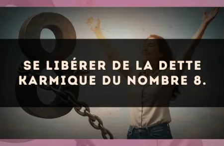 Se libérer de la dette karmique du nombre 8.
