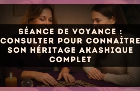 Séance de voyance : consulter pour connaître son héritage akashique complet