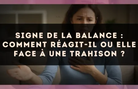 Signe de la Balance : Comment réagit-il ou elle face à une trahison ?