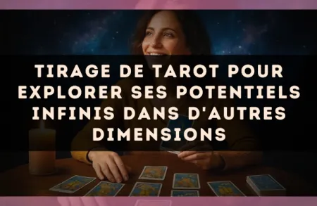 Tirage de tarot pour explorer ses potentiels infinis dans d'autres dimensions