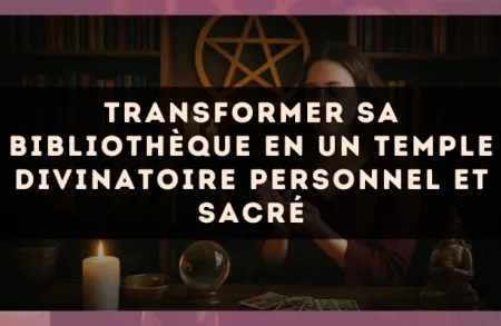 Transformer sa bibliothèque en un temple divinatoire personnel et sacré