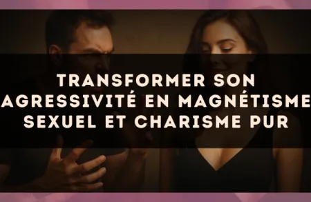Transformer son agressivité en magnétisme sexuel et charisme pur