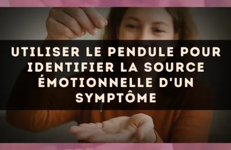 Utiliser le pendule pour identifier la source émotionnelle d'un symptôme