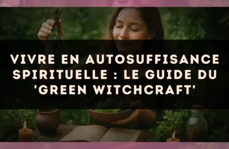 Vivre en autosuffisance spirituelle : le guide du 'Green Witchcraft'