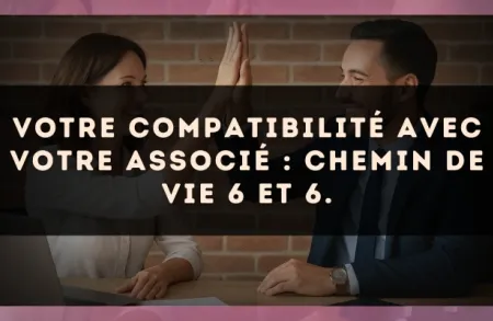 Votre compatibilité avec votre associé : Chemin de Vie 6 et 6.
