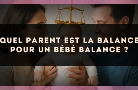 Quel parent est la Balance pour un bébé Balance ?