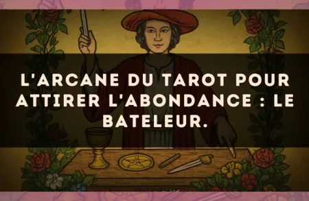 L'arcane du Tarot pour attirer l'abondance : Le Bateleur.
