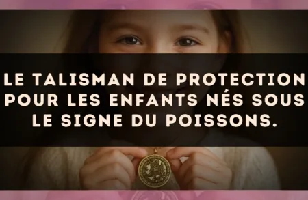 Le talisman de protection pour les enfants nés sous le signe du Poissons.