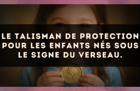 Le talisman de protection pour les enfants nés sous le signe du Verseau.