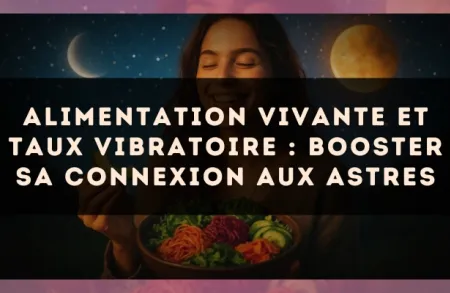 Alimentation vivante et taux vibratoire : booster sa connexion aux astres