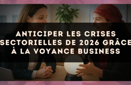 Anticiper les crises sectorielles de 2026 grâce à la voyance business