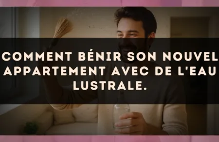 Comment bénir son nouvel appartement avec de l'Eau lustrale.