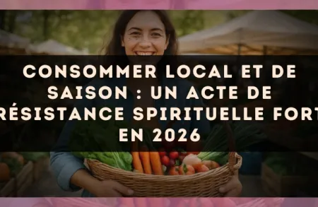 Consommer local et de saison : un acte de résistance spirituelle fort en 2026