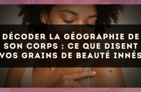 Décoder la géographie de son corps : ce que disent vos grains de beauté innés