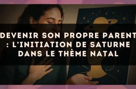 Devenir son propre parent : l'initiation de Saturne dans le thème natal