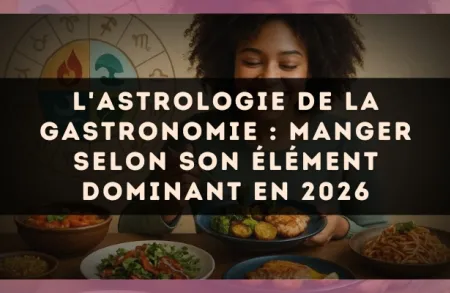 L'astrologie de la gastronomie : manger selon son élément dominant en 2026