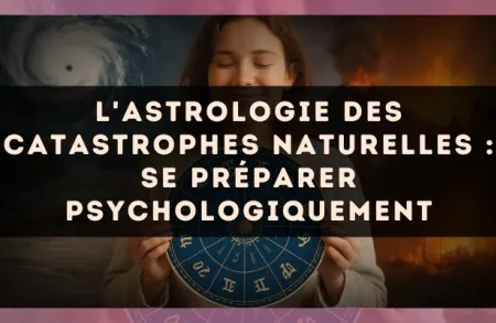 L'astrologie des catastrophes naturelles : se préparer psychologiquement