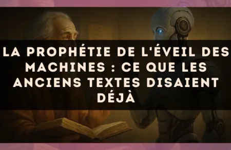 La prophétie de l'éveil des machines : ce que les anciens textes disaient déjà