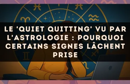 Le 'Quiet Quitting' vu par l'astrologie : pourquoi certains signes lâchent prise