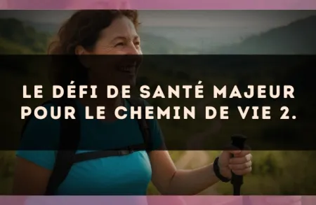 Le défi de santé majeur pour le Chemin de Vie 2.