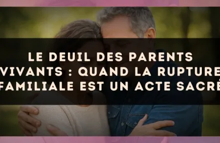 Le deuil des parents vivants : quand la rupture familiale est un acte sacré