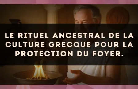 Le rituel ancestral de la culture Grecque pour la protection du foyer.