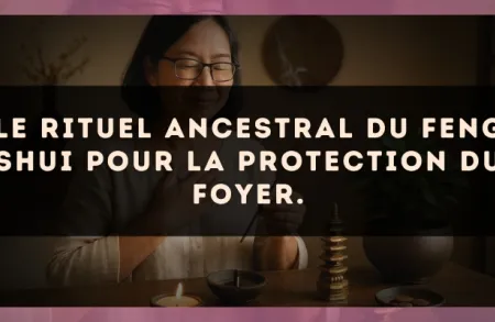 Le rituel ancestral du Feng Shui pour la protection du foyer.