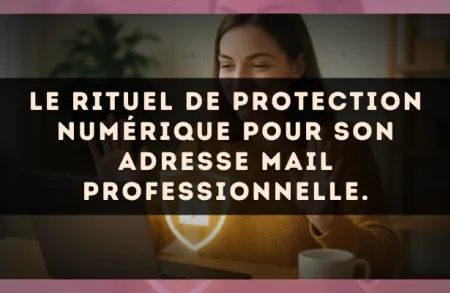 Le rituel de protection numérique pour son Adresse mail professionnelle.