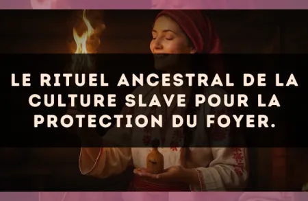 Le rituel ancestral de la culture Slave pour la protection du foyer.