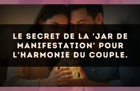 Le secret de la 'Jar de manifestation' pour l'harmonie du couple.