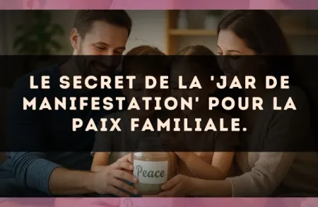 Le secret de la 'Jar de manifestation' pour la paix familiale.