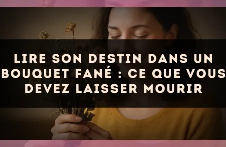 Lire son destin dans un bouquet fané : ce que vous devez laisser mourir