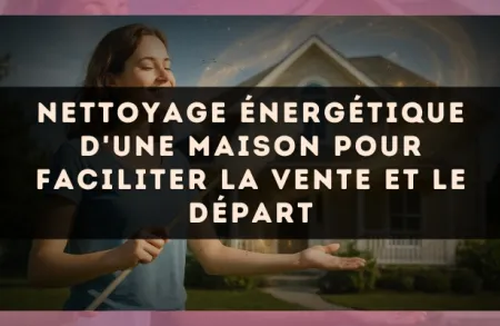 Nettoyage énergétique d'une maison pour faciliter la vente et le départ