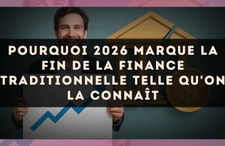 Pourquoi 2026 marque la fin de la finance traditionnelle telle qu'on la connaît