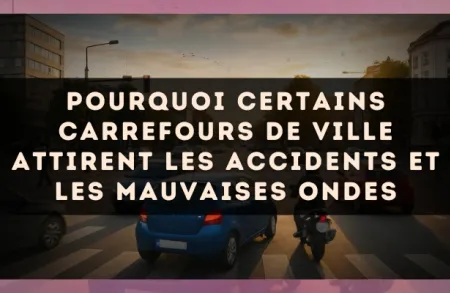 Pourquoi certains carrefours de ville attirent les accidents et les mauvaises ondes